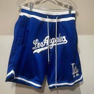 BRAND NEW MLB Mitchell & Ness Just Don Los Angeles Dodgers Shorts